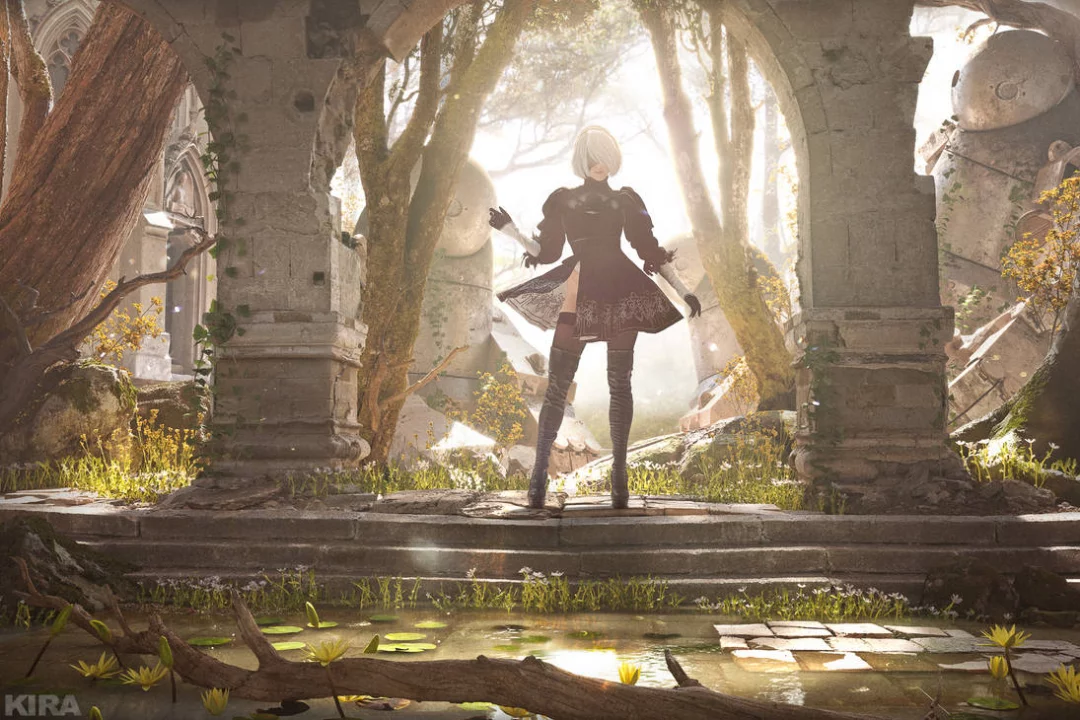 Косплей 2b из nier automata от dariarooz 1
