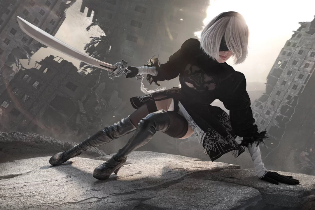 Косплей 2b из nier automata от dariarooz 2
