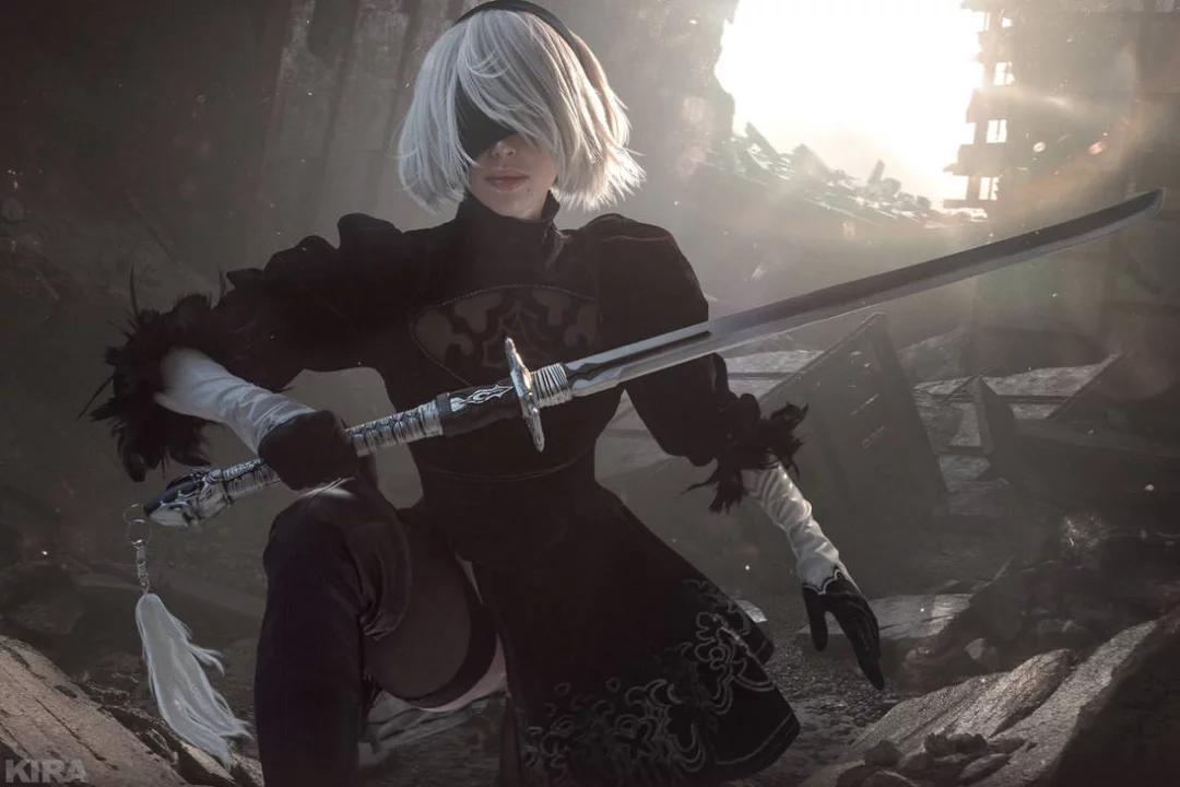 Косплей 2b из nier automata от dariarooz 3