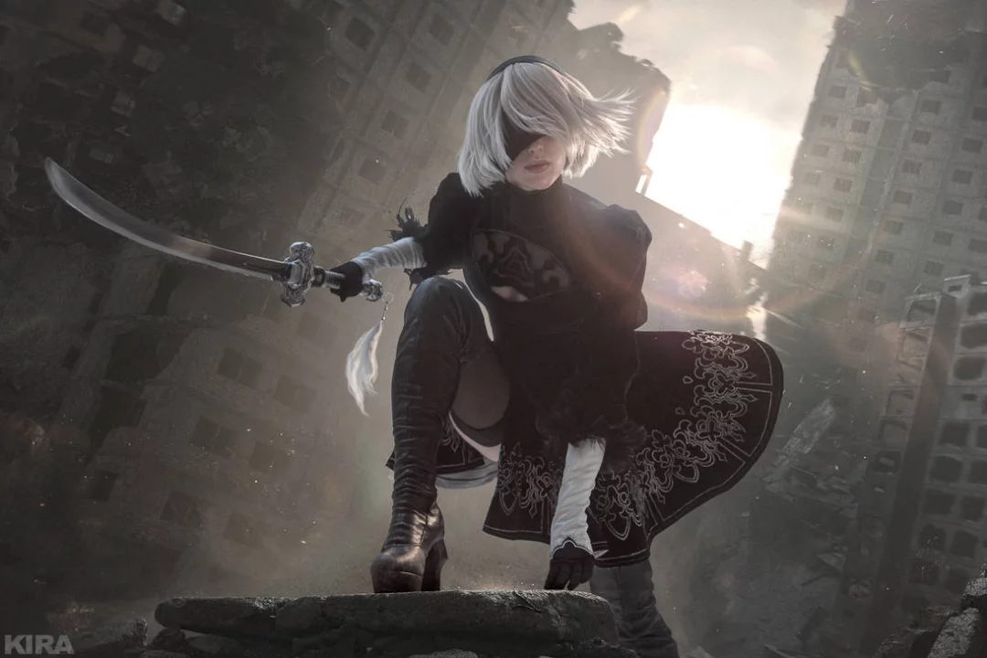 Косплей 2b из nier automata от dariarooz 4