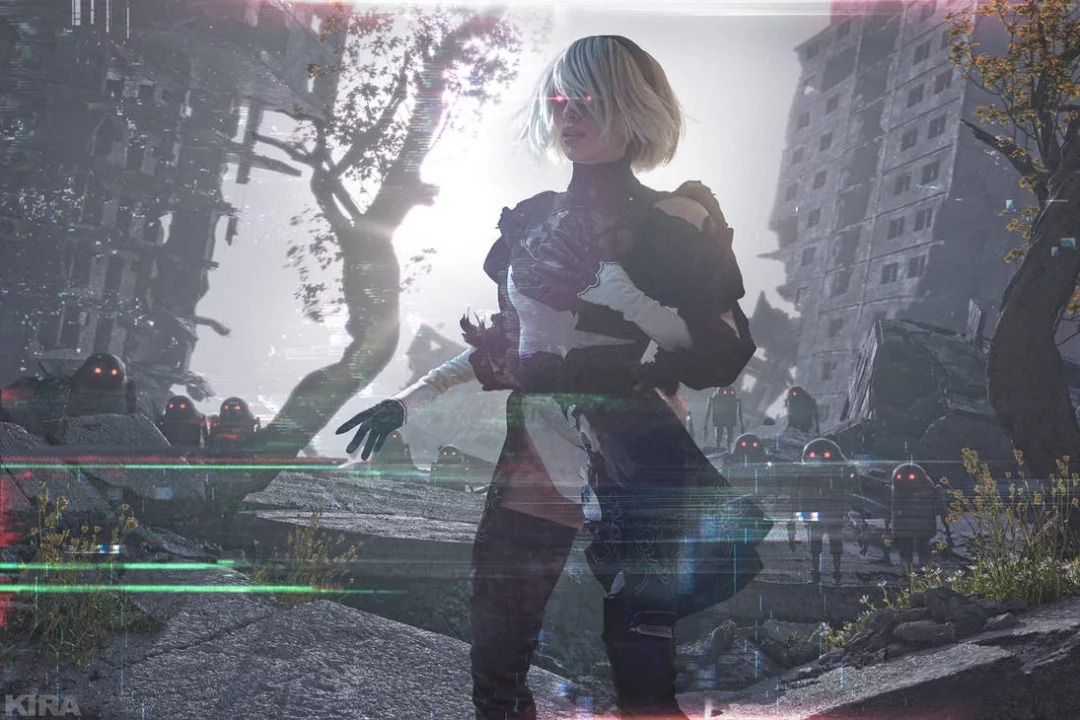 Косплей 2b из nier automata от dariarooz 7