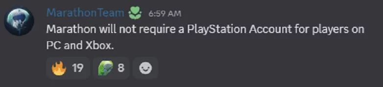 Marathon от bungie обойдётся без psn аккаунта на ПК и xbox — официально подтверждено