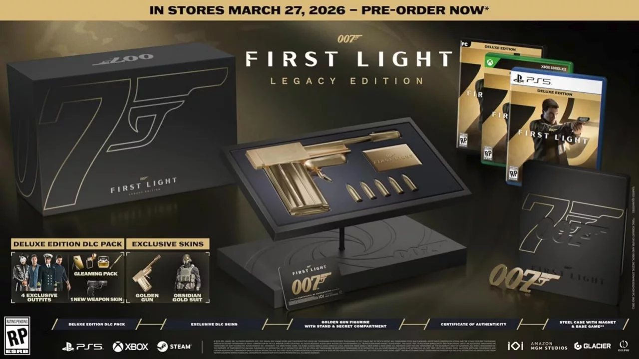 007 возвращается: io interactive раскрыла дату выхода, бонусы и актёров нового bond игры 4