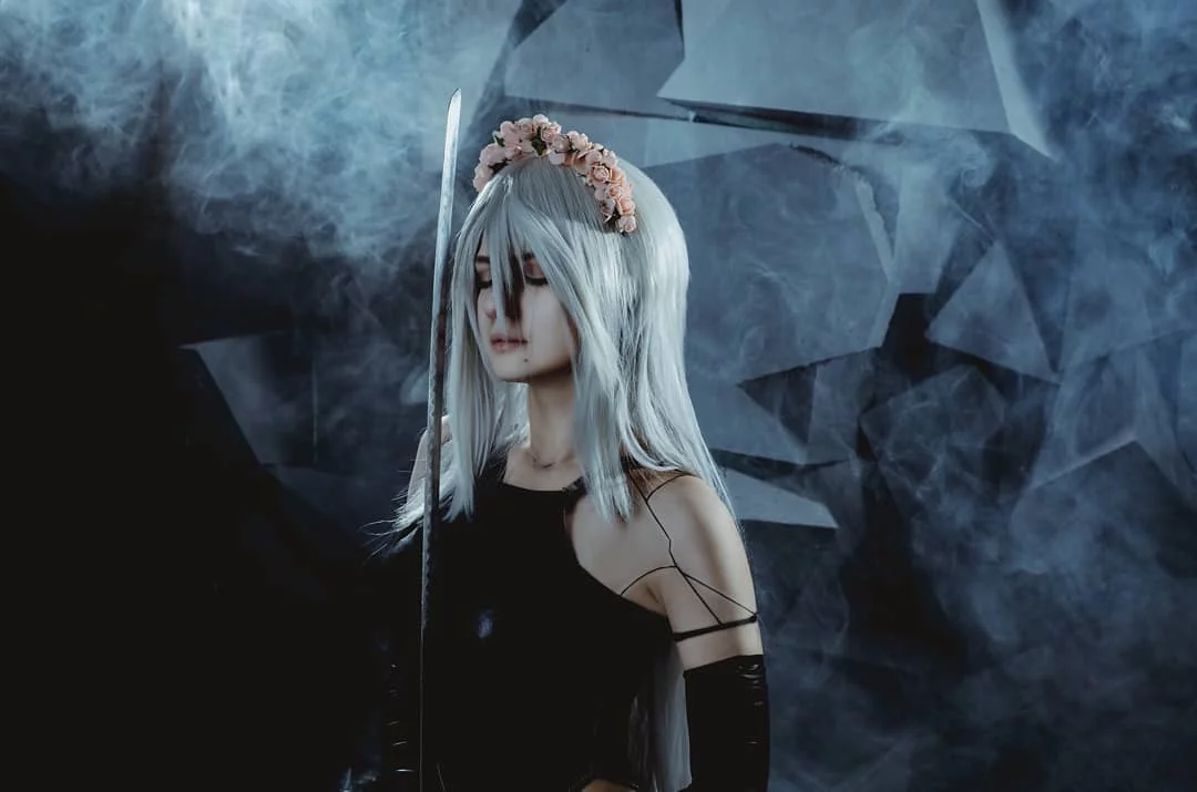 Косплей a2 из nier automata от waterloo 3