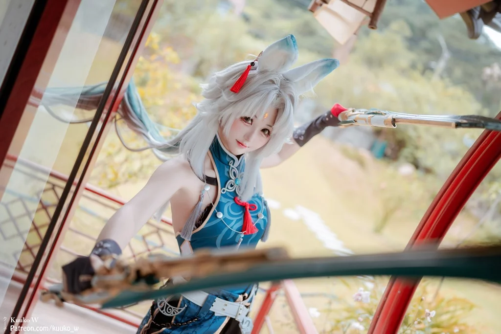 Косплей feixiao из honkai star rail от kuuko w 1