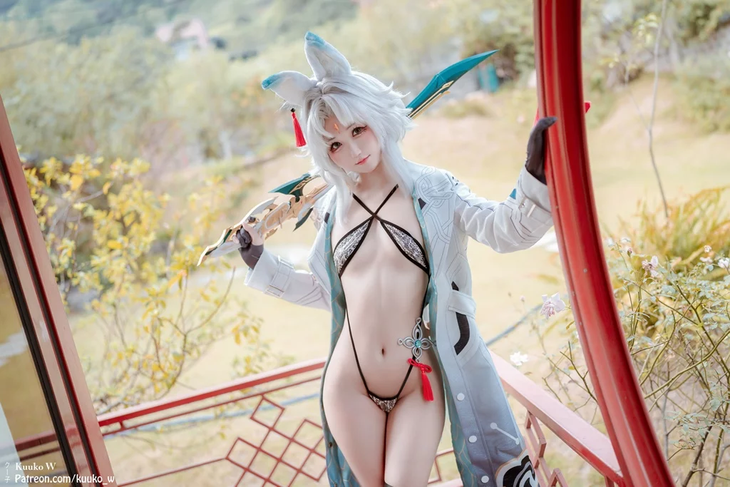 Косплей feixiao из honkai star rail от kuuko w 4