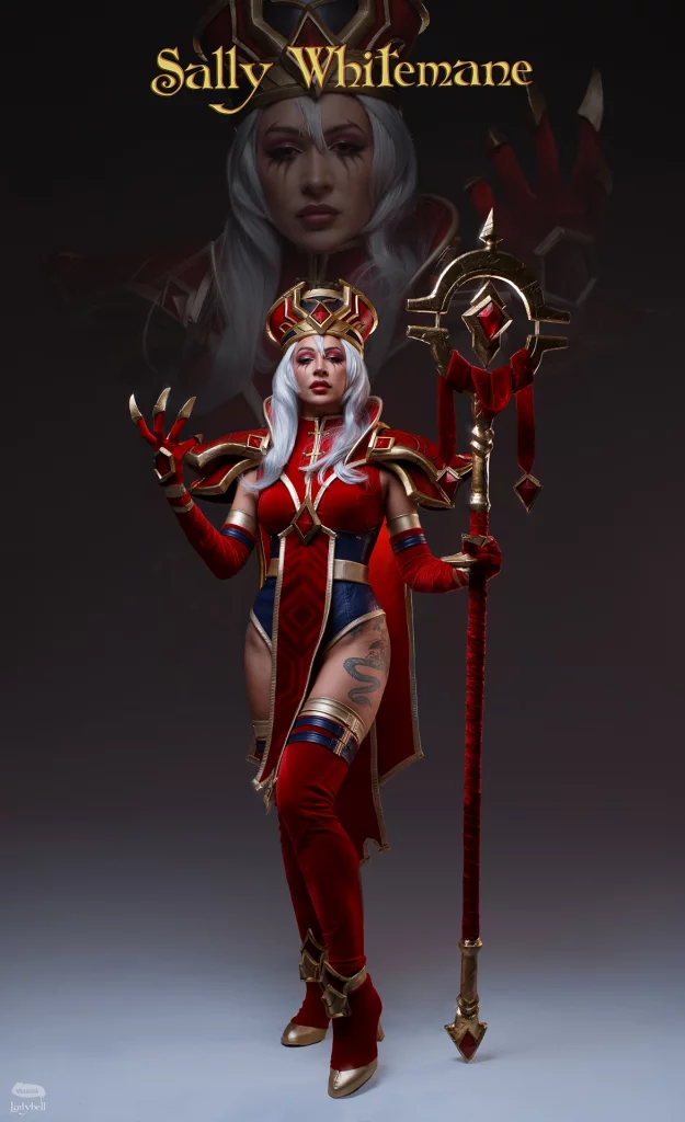 Косплей high inquisitor whitemane из world of warcraft от cosplay ladybell 1