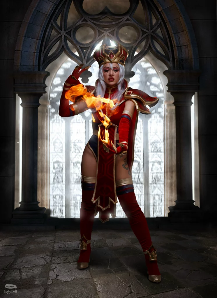 Косплей high inquisitor whitemane из world of warcraft от cosplay ladybell 10
