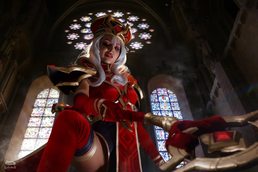 Косплей high inquisitor whitemane из world of warcraft от cosplay ladybell 12