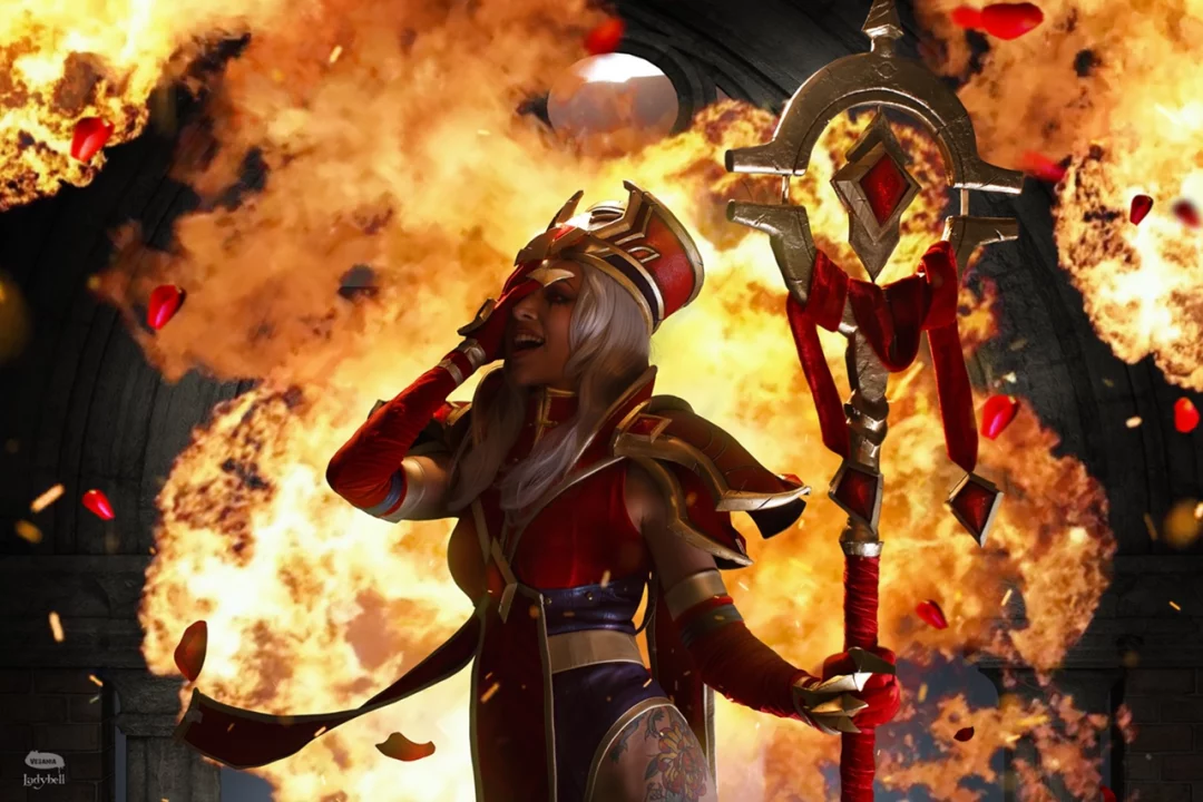 Косплей high inquisitor whitemane из world of warcraft от cosplay ladybell 13