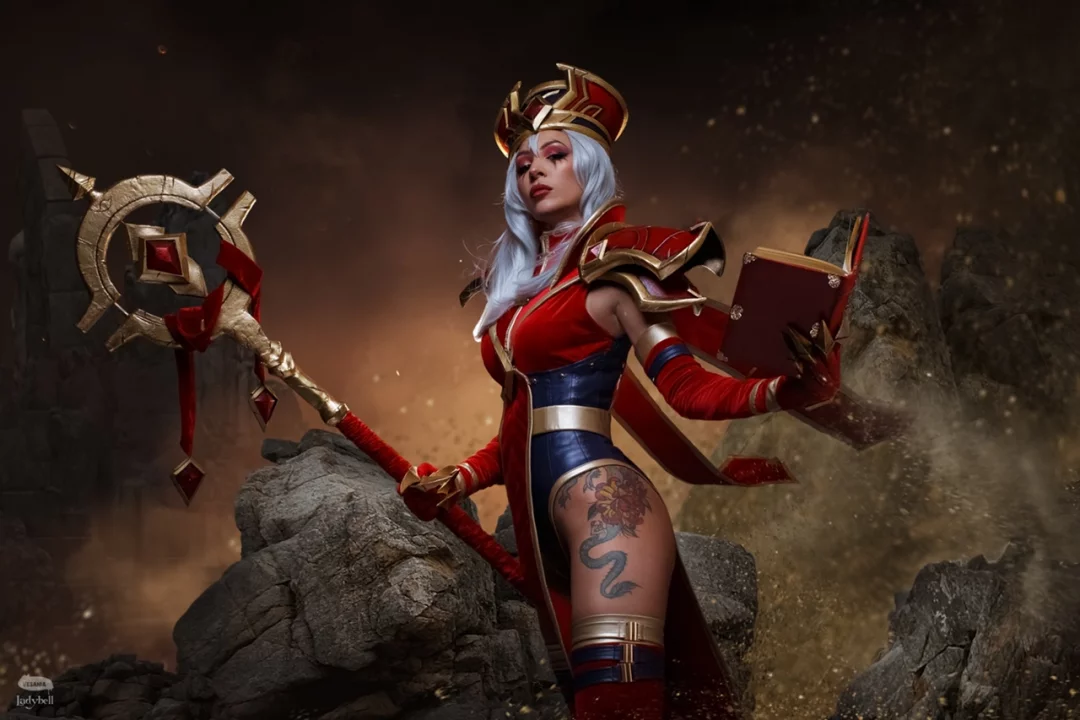 Косплей high inquisitor whitemane из world of warcraft от cosplay ladybell 3