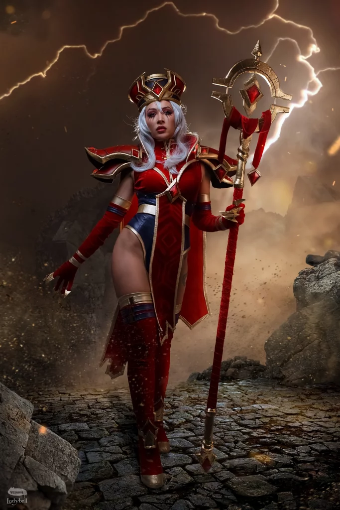 Косплей high inquisitor whitemane из world of warcraft от cosplay ladybell 4