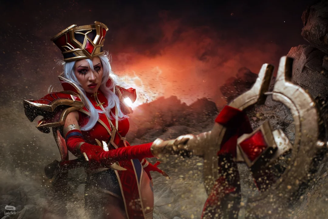 Косплей high inquisitor whitemane из world of warcraft от cosplay ladybell 5