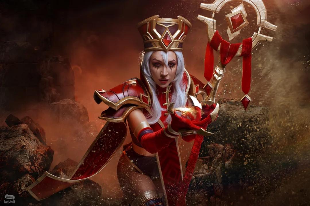 Косплей high inquisitor whitemane из world of warcraft от cosplay ladybell 6