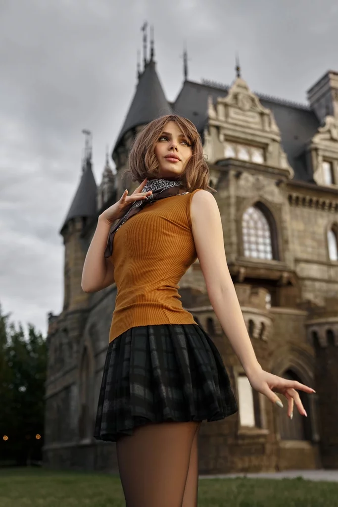 Косплей Ashley Graham из Resident Evil 4 от Purple Amelie