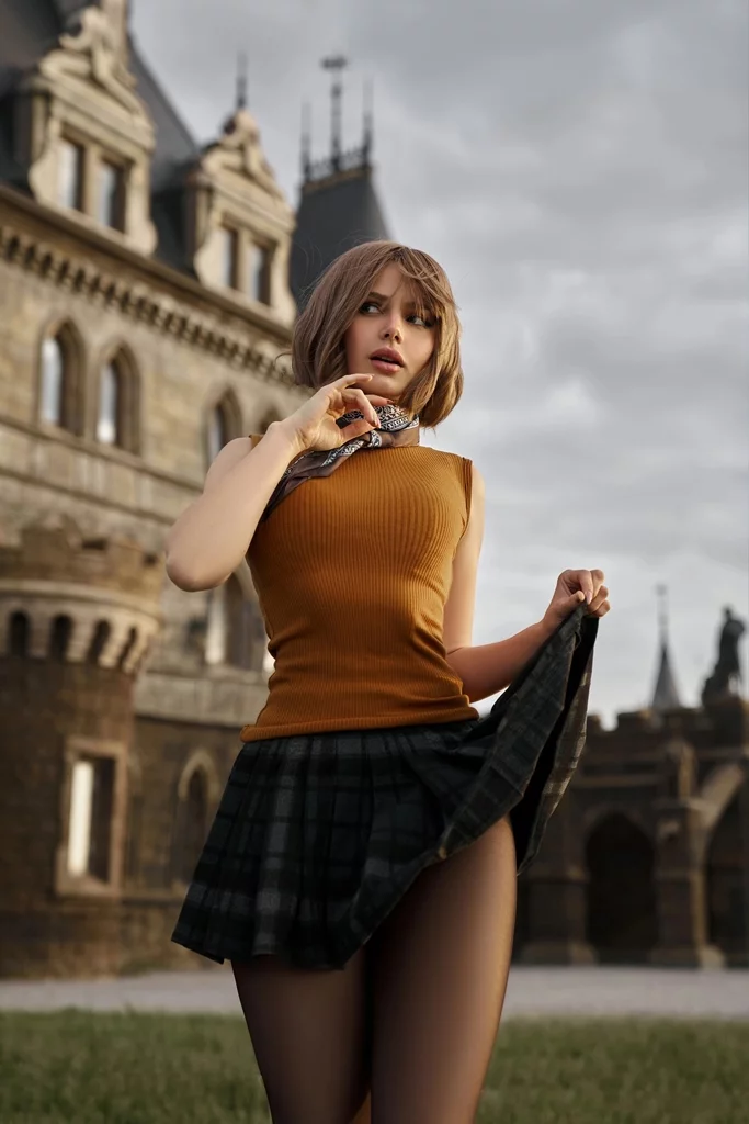 Косплей Ashley Graham из Resident Evil 4 от Purple Amelie