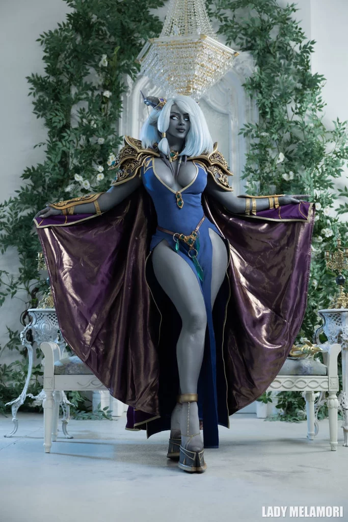 Косплей Draenei из World of Warcraft от Lady Melamori