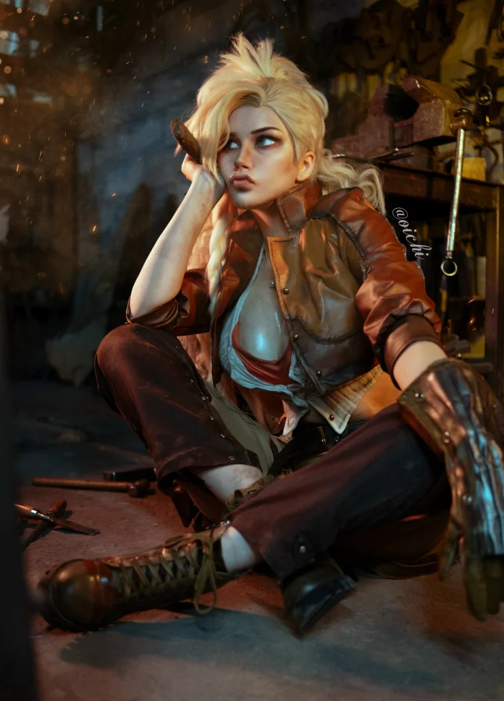 Косплей Gemma из Monster Hunter Wilds от Oichi