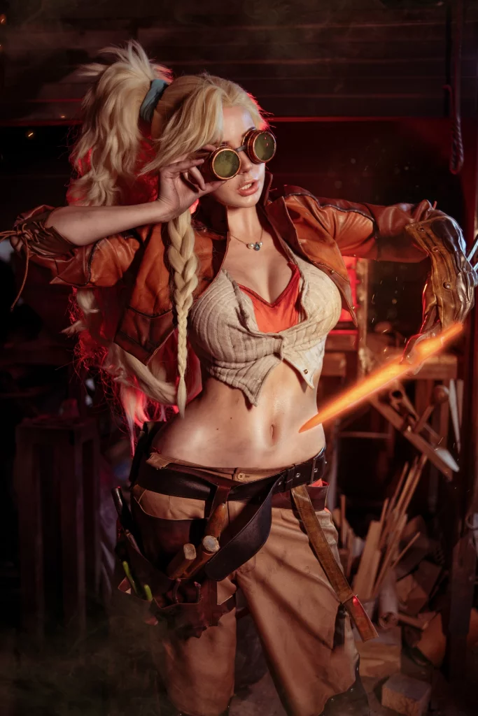 Косплей Gemma из Monster Hunter Wilds от Oichi