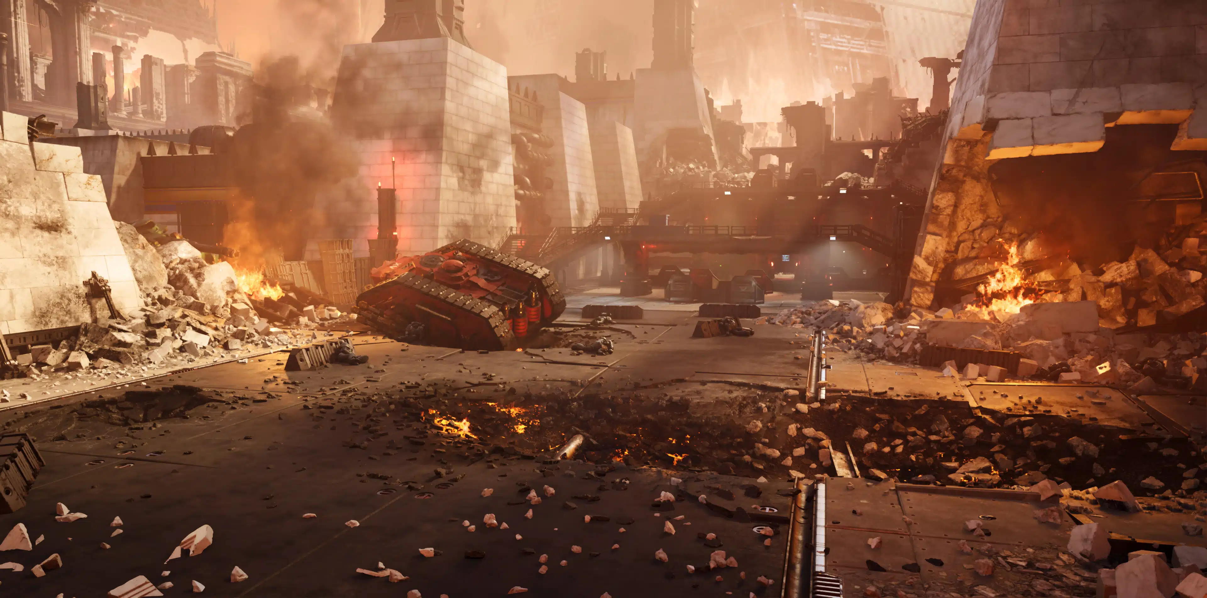 В сеть утекли скриншоты отменённой MMORPG по Warhammer 40000
