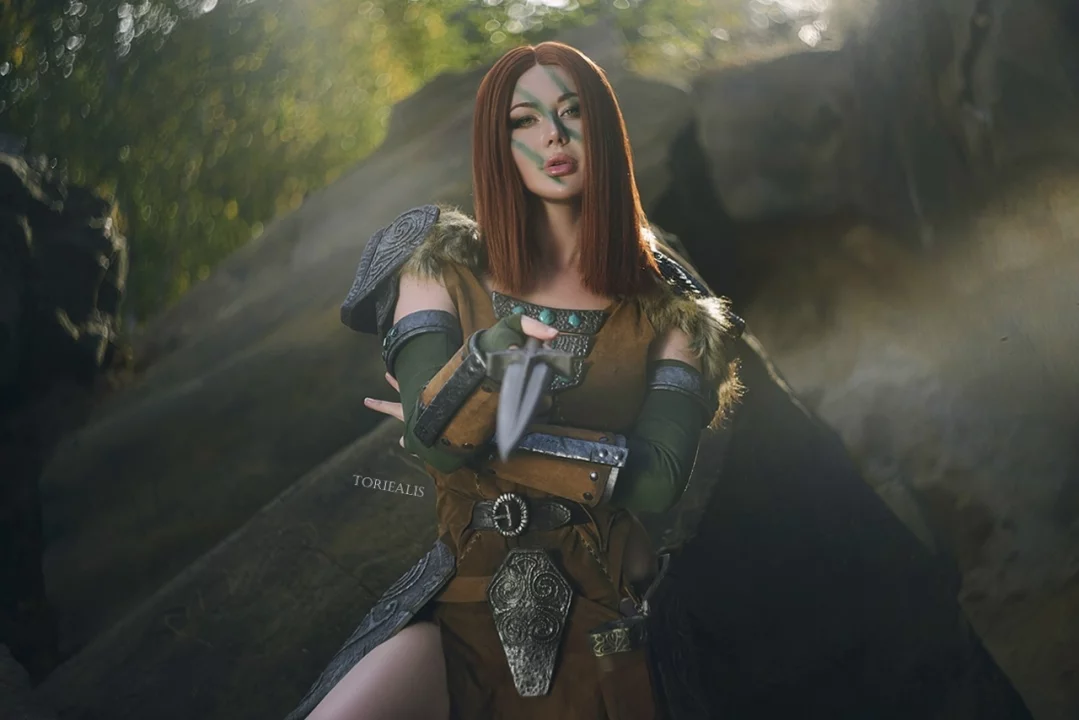 Косплей Aela the Huntress из The Elder Scrolls V Skyrim от TORIEALIS