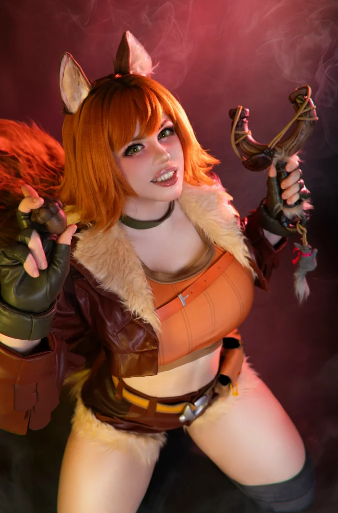 Косплей Squirrel Girl из Marvel Rivals от YOUR PERSONAL SUCCUBUS Alice cosplay
