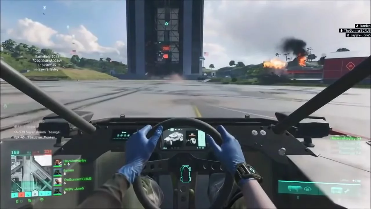 Пол часа геймплея Battlefield 2042 с технического теста