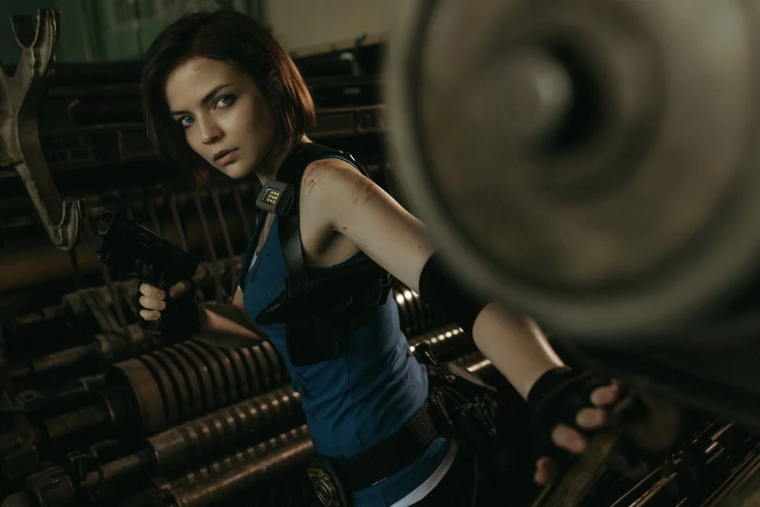 Kosplej miloj dzhill valentajn iz resident evil 3