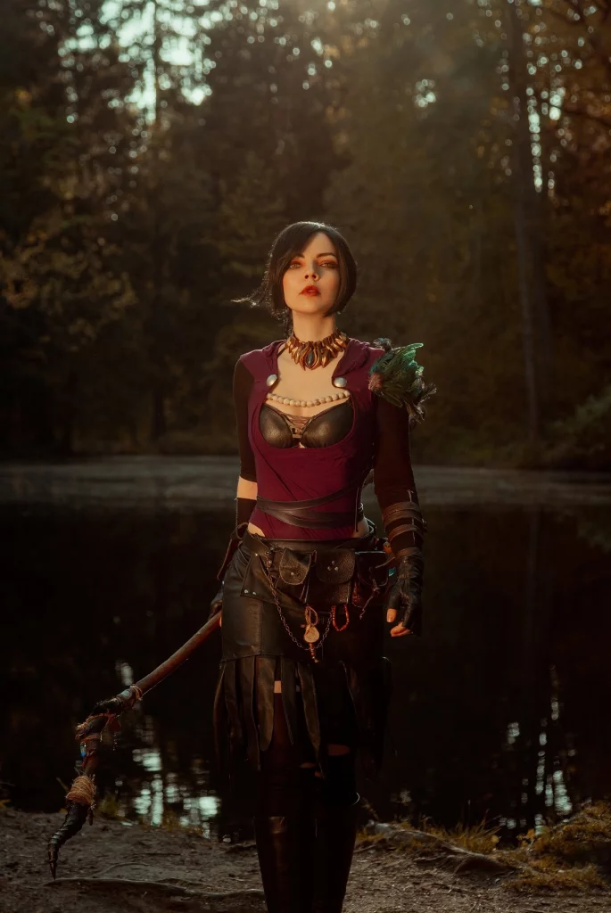 Krutoj kosplej morrigan iz dragonage ot stormborncat