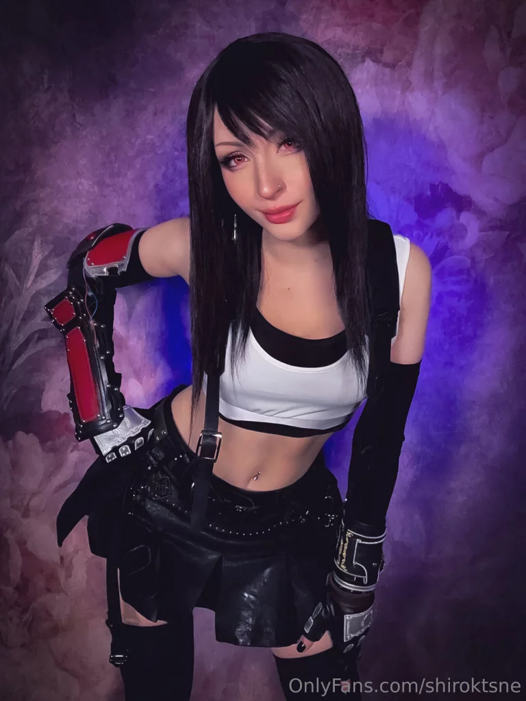 Косплей Tifa Lockhart из Final Fantasy VII Remake от ShiroKitsune 