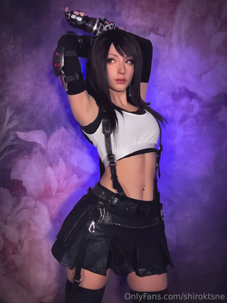 Косплей Tifa Lockhart из Final Fantasy VII Remake от ShiroKitsune 