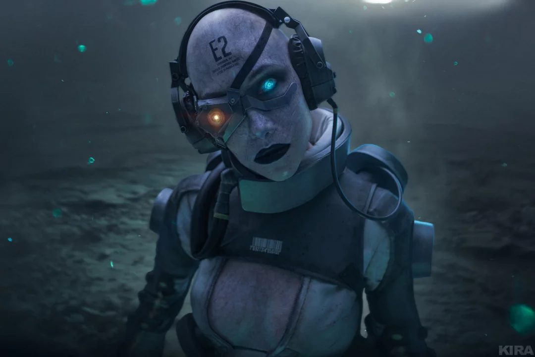 Косплей Skull Sniper из Metal Gear Solid V: The Phantom Pain от Frau Haku 