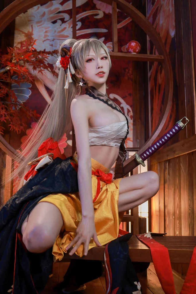Откровенный косплей линейного корабля Jean Bart из Azur Lane от Aqua
