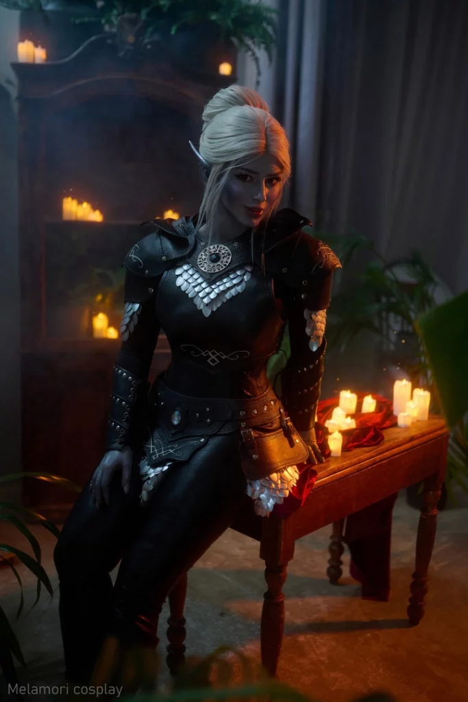 Косплей безжалостной дроу Minthara из Baldur's Gate 3 от Lady Melamori 4