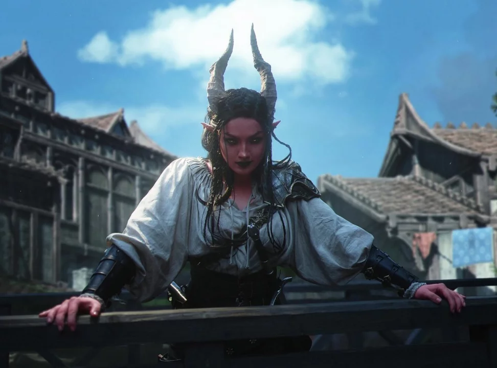 Косплей представительницы расы Tiefling из Dungeons & Dragons (baldur's Gate Iii) от Dark Incognito 5