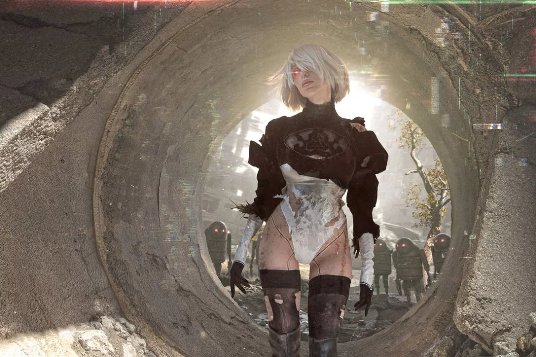 Косплей 2b из nier automata от dariarooz 8
