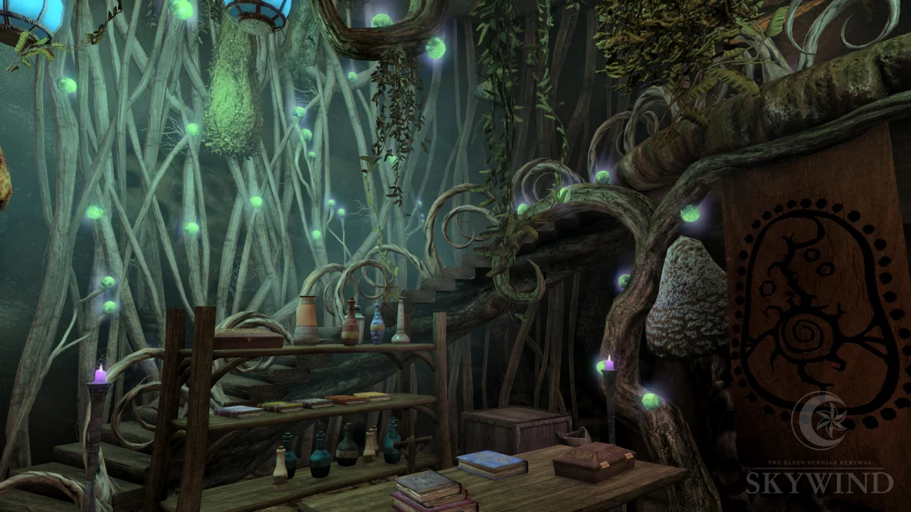 Магазин магии в skywind новые скриншоты фанатского ремейка morrowind 1