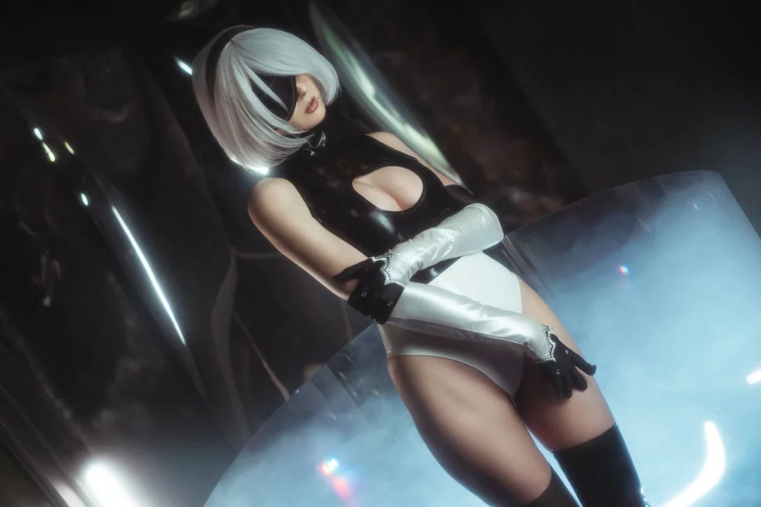 Косплей 2b из nier automata от bellatrixaiden 2