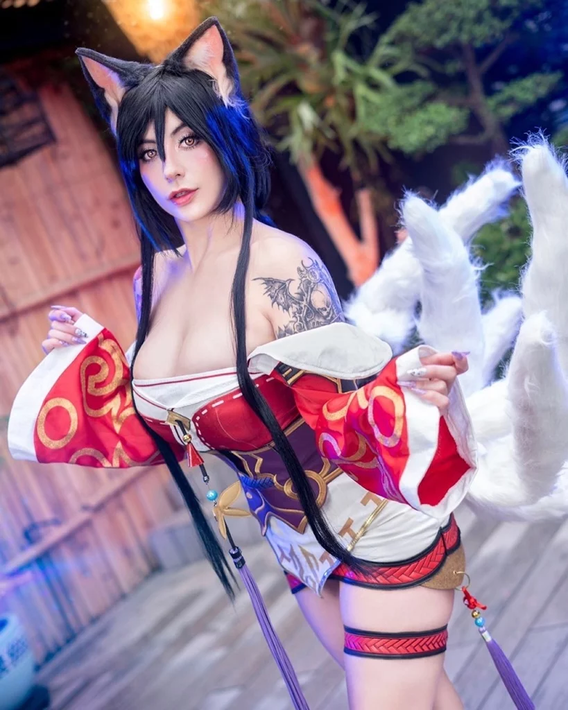 Косплей ahri из league of legends от lady dusha 4