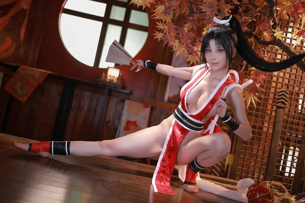 Косплей mai shiranui из the king of fighters от aqua 11