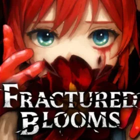 Fractured blooms cover art