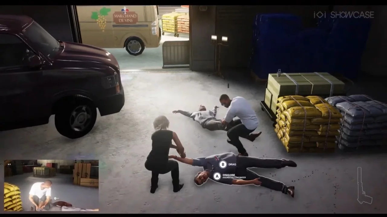 Hitman теперь вдвоём! io показала кооперативную игру stone & knight