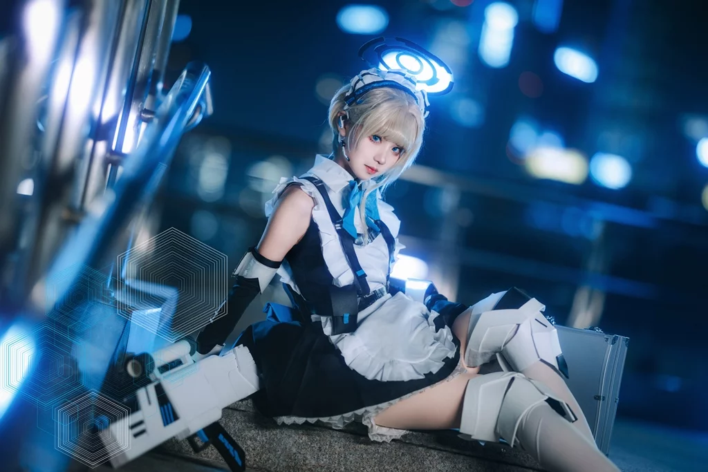 Косплей asuma toki из blue archive от hana 5
