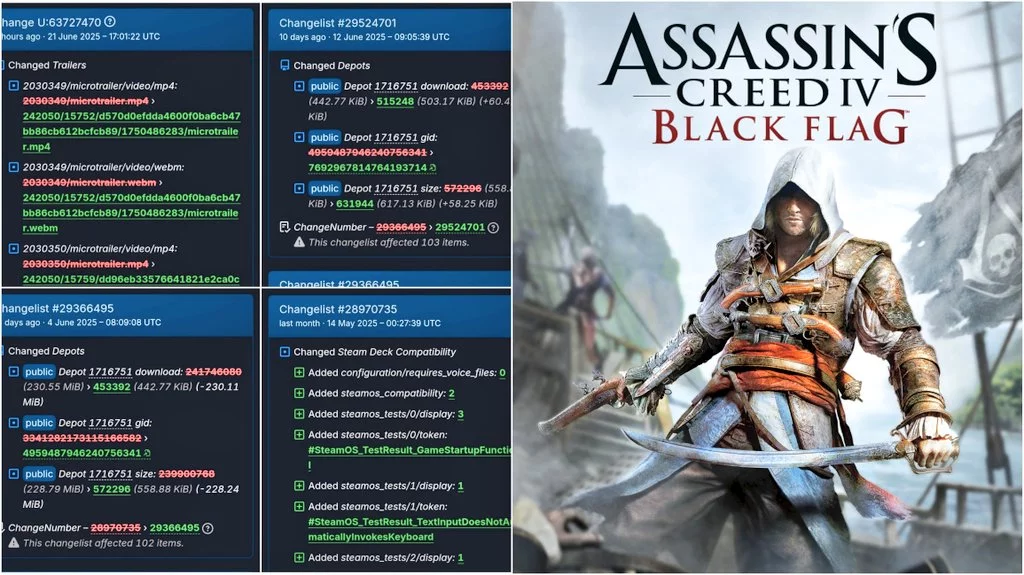 Ubisoft готовит ремейк black flag? В steam снова обновили старый assassin’s creed