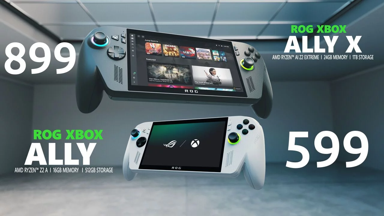 Благодаря google стали известны цены rog xbox ally