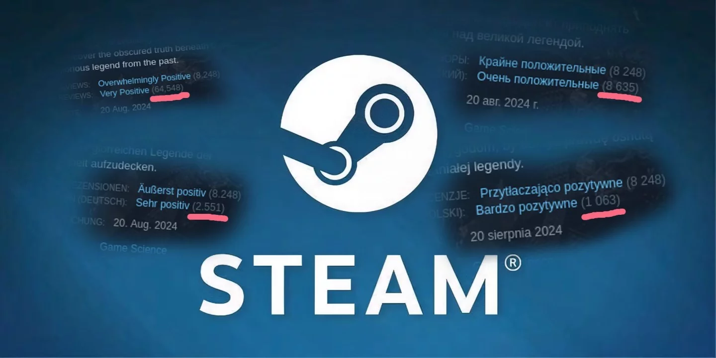 Steam скрывает отзывы на других языках — что это изменит для игр?