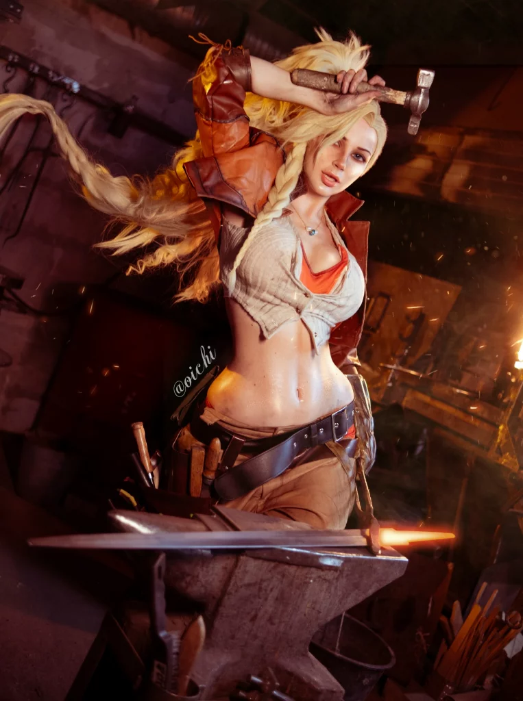 Косплей Gemma из Monster Hunter Wilds от Oichi