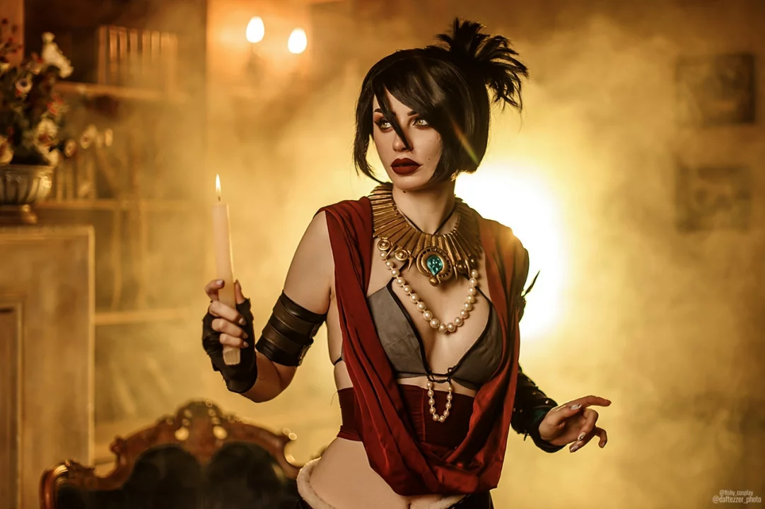 Косплей Morrigan из Dragon Age Origins от Fishy Cosplay