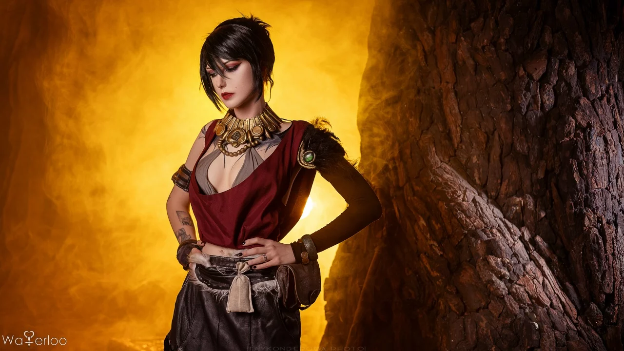 Косплей Morrigan из Dragon Age Origins от Waterloo Cosplay