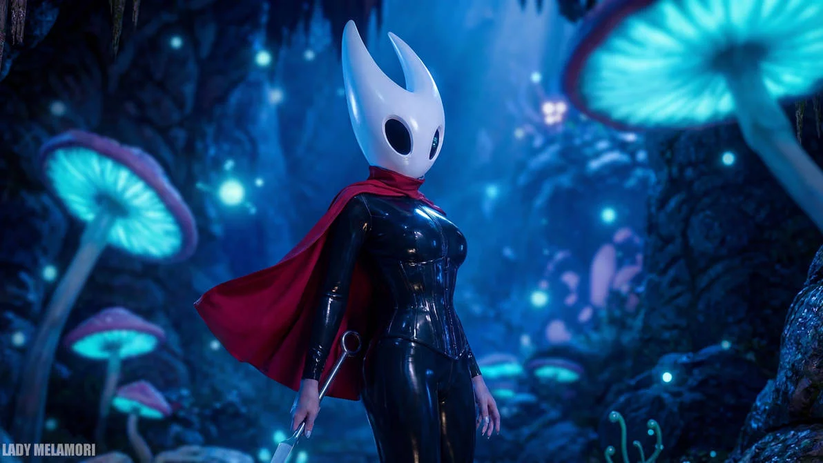 Косплей Hornet из Hollow Knight Silksong от Lady Melamori